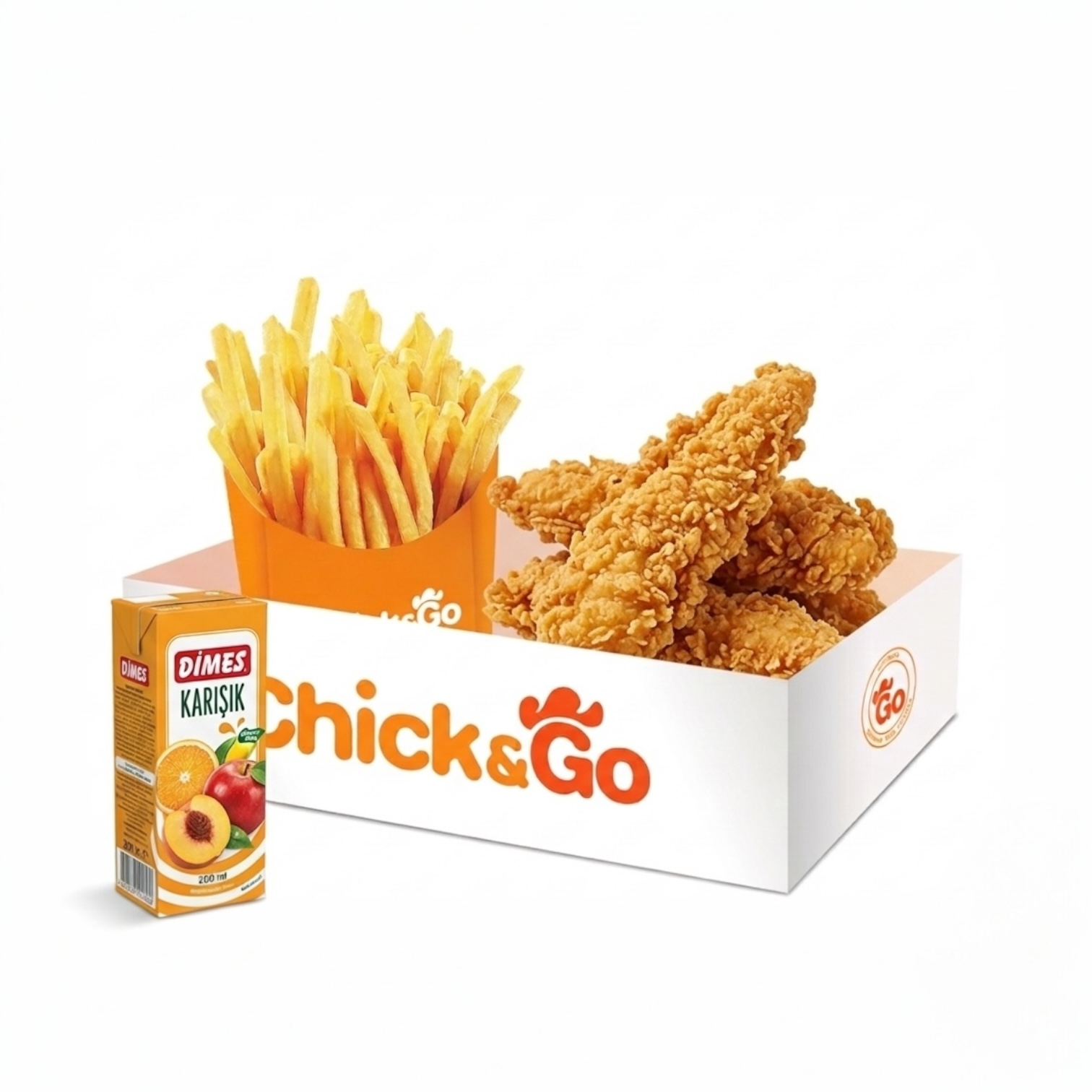 Kids' boneless crispy menu